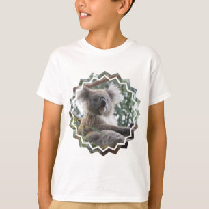Camiseta O t-shirt das crianças dos fatos do urso de Koala