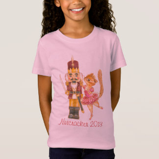 Camiseta O t-shirt das meninas do balé do Nutcracker