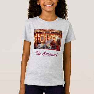 Camiseta "O t-shirt das meninas do carrossel"