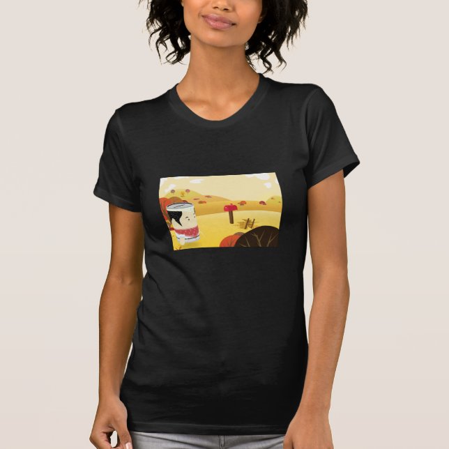 Camiseta O t-shirt das mulheres (Frente)