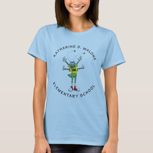 Camiseta O t-shirt das mulheres (Frente)