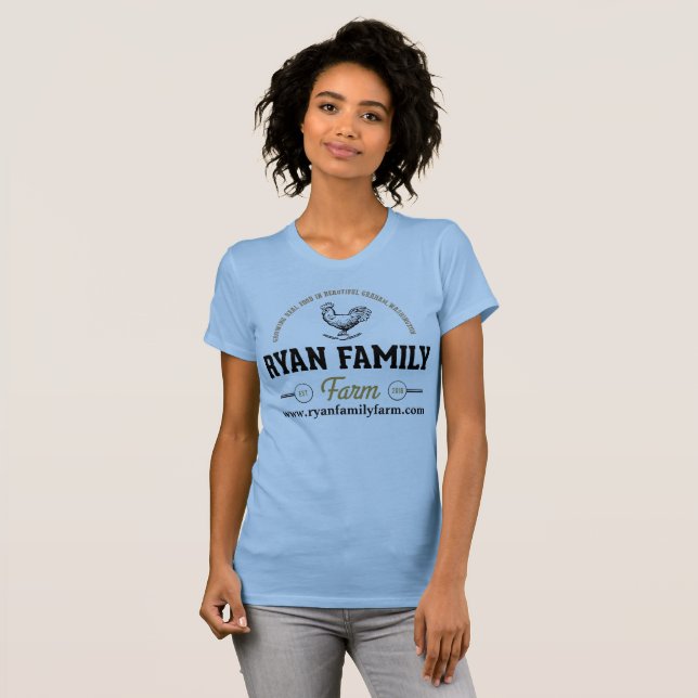 Camiseta O t-shirt das mulheres (Frente Completa)