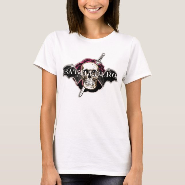 Camiseta O t-shirt das mulheres (Frente)