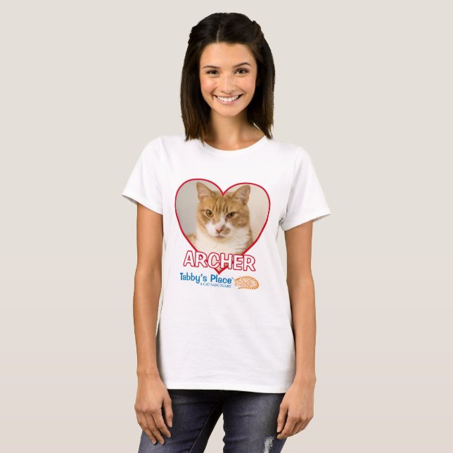 Camiseta O t-shirt das mulheres (Frente Completa)