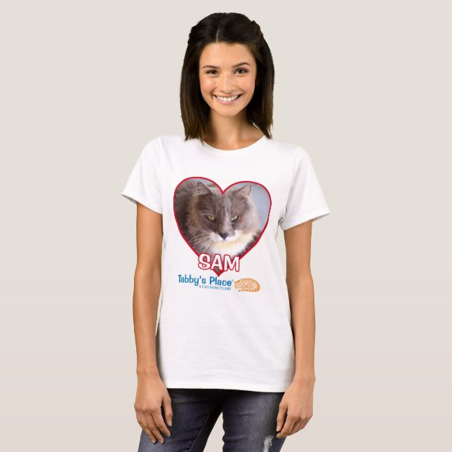 Camiseta O t-shirt das mulheres (Frente Completa)