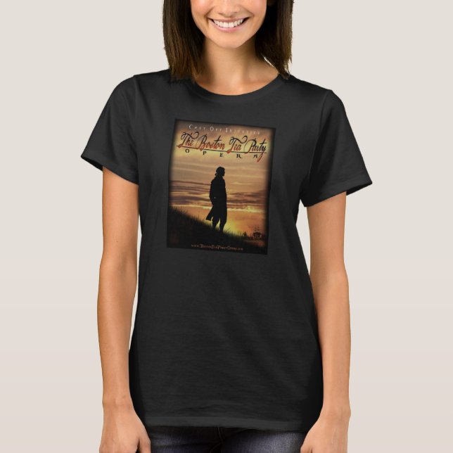 Camiseta O t-shirt das mulheres (Frente)