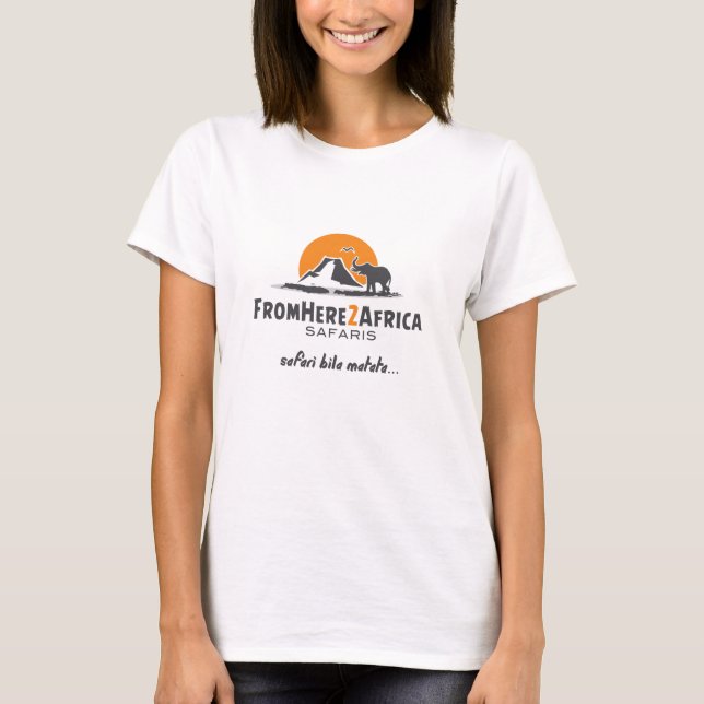 Camiseta O t-shirt das mulheres (Frente)