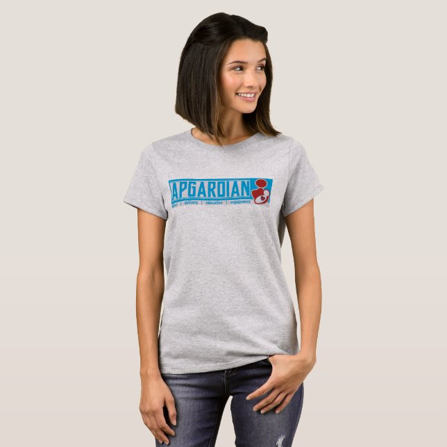 Camiseta O t-shirt das mulheres (Frente Completa)