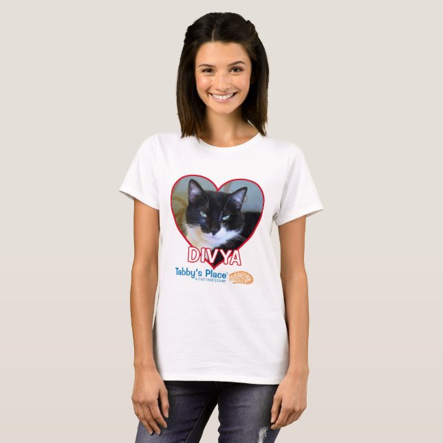 Camiseta O t-shirt das mulheres (Frente Completa)
