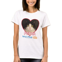 O t-shirt das mulheres