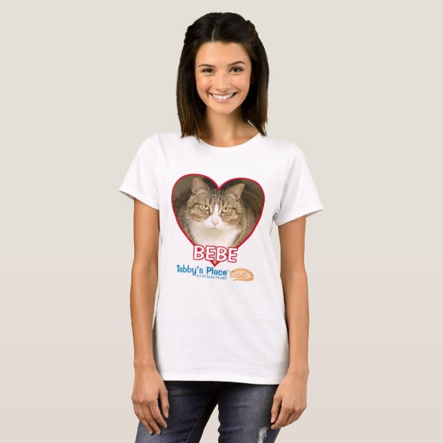 Camiseta O t-shirt das mulheres (Frente Completa)