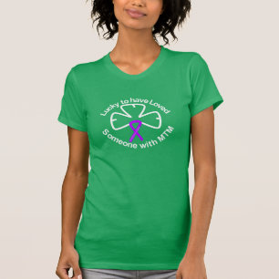Camiseta O t-shirt das mulheres - afortunado para ter amado
