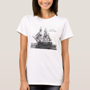 Camiseta O t-shirt das mulheres altas de Hermione do navio