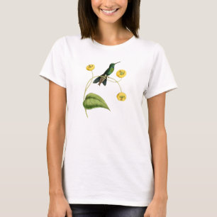 Camiseta O t-shirt das mulheres brilhantes do colibri