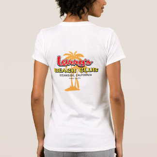 Camiseta O t-shirt das mulheres clássicas do clube da praia