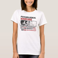 O t-shirt das mulheres da ação psicológico