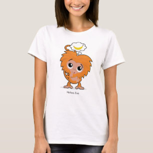 Camiseta O t-shirt das mulheres da boneca do Tamarin