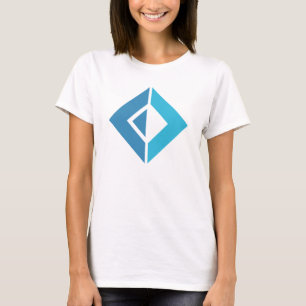Camiseta O t-shirt das mulheres da fundação do software d