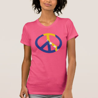 Camiseta O t-shirt das mulheres da paz de Bósnia
