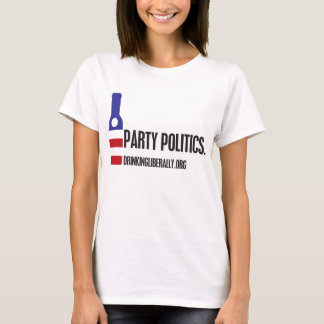 Camiseta O t-shirt das mulheres da política de partido