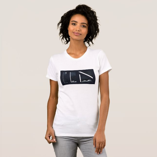 Camiseta O t-shirt das mulheres da qualidade de ITN (Frente Completa)