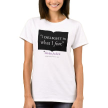 O t-shirt das mulheres das citações de Shirley