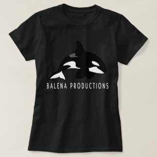 CAMISETA O T-SHIRT DAS MULHERES DAS PRODUÇÕES DE BALENA