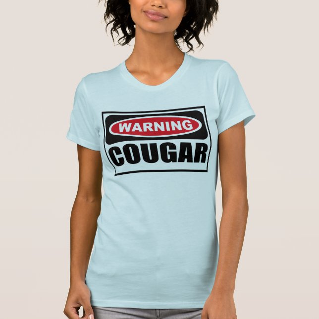 Camiseta O t-shirt das mulheres de advertência do PUMA (Frente)