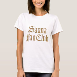 Camiseta O t-shirt das mulheres de Brown do clube de fãs da