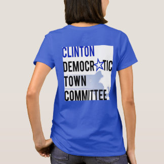 Camiseta O t-shirt das mulheres de Clinton DTC - opção 2