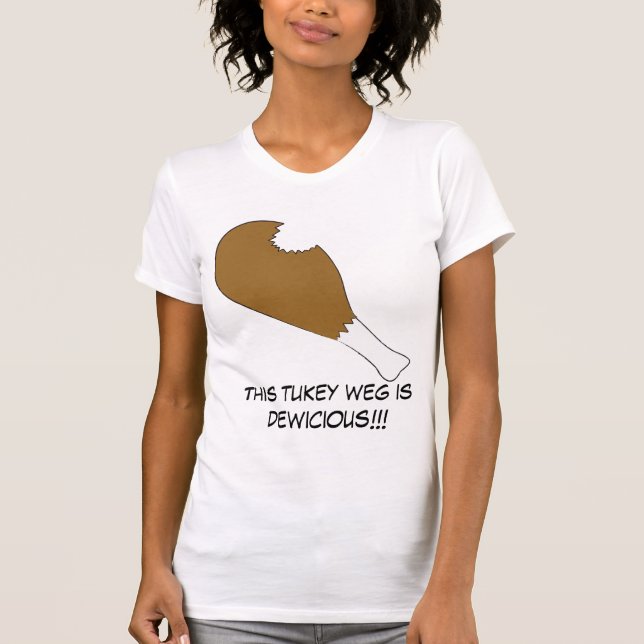 Camiseta O t-shirt das mulheres de Dewicious Weg (Frente)