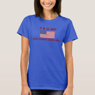 Camiseta O t-shirt das mulheres de Donald Trump com