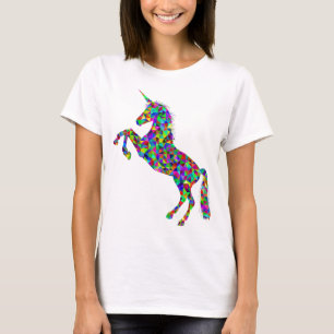 Camiseta O t-shirt das mulheres de elevação coloridas