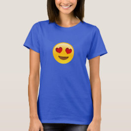 Camiseta O t-shirt das mulheres de Emoji