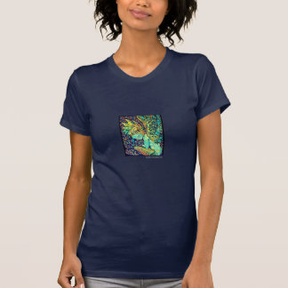 Camiseta O t-shirt das mulheres de Fae do fogo