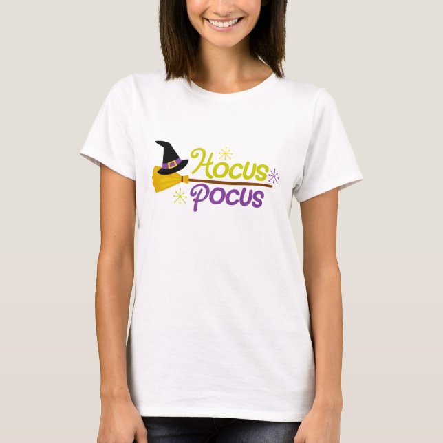 Camiseta O t-shirt das mulheres de Hocus Pocus (Frente)