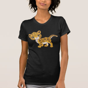 Camiseta O t-shirt das mulheres de Jaguar Cub