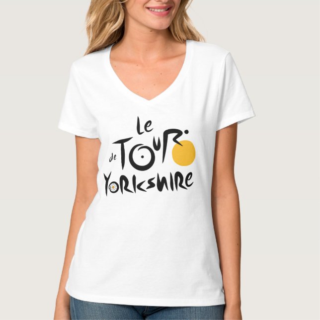 Camiseta O t-shirt das mulheres de Le Visita de Yorkshire (Frente)
