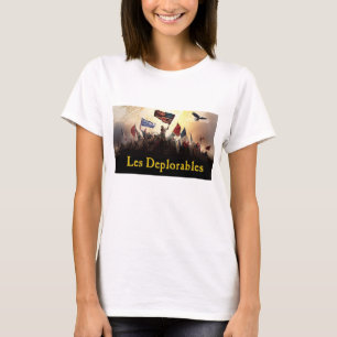 Camiseta O t-shirt das mulheres de Les Deplorables