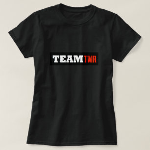 Camiseta O t-shirt das mulheres de TeamTMR, disponível a 3