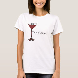 Camiseta o t-shirt das mulheres de vidro de True-Blood.net