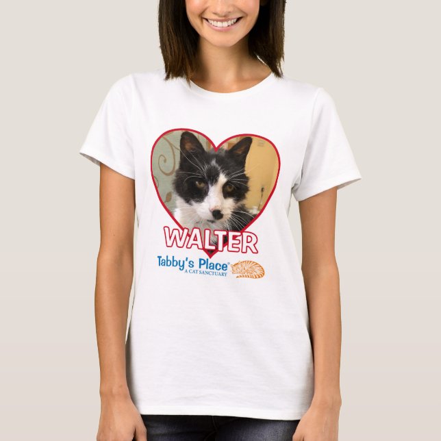 Camiseta O t-shirt das mulheres de Walter (Frente)
