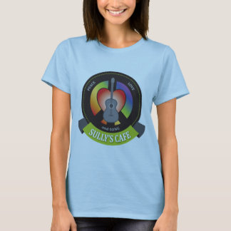 Camiseta O t-shirt das mulheres do café Sully básico