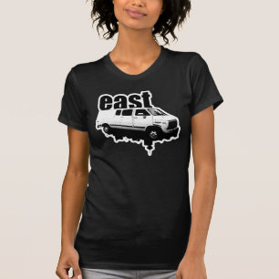 Camiseta o t-shirt das mulheres do design da skyline do