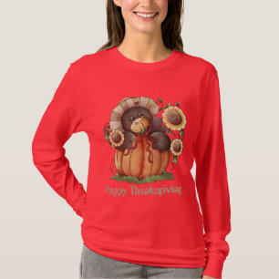 Camiseta O t-shirt das mulheres do feriado do corvo da