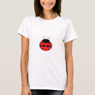 Camiseta O t-shirt das mulheres do joaninha