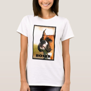 Camiseta O t-shirt das mulheres do pugilista