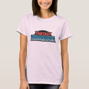 Camiseta O t-shirt das mulheres do Throwdown da fantasia