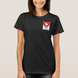 Camiseta O t-shirt das mulheres dos caninos do conforto de