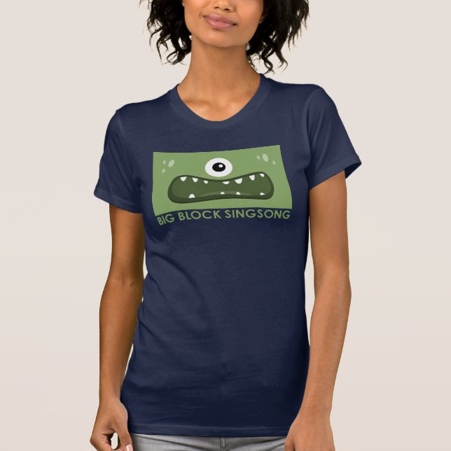 Camiseta O t-shirt das mulheres dos Cyclops de BBSS (Frente)
